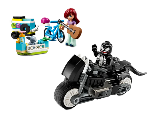 Lego Mobile Music Trailer & Venom Street Bike Combo