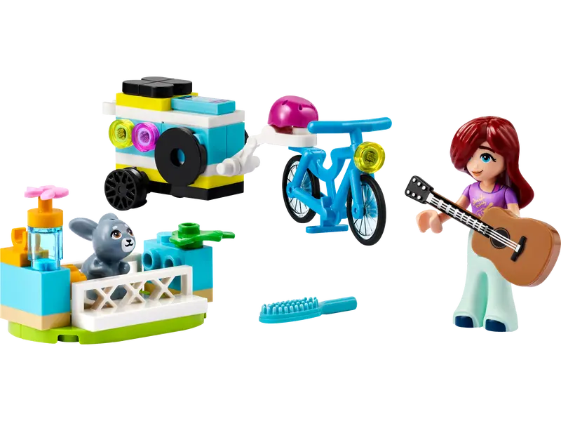 Lego Mobile Music Trailer & Venom Street Bike Combo
