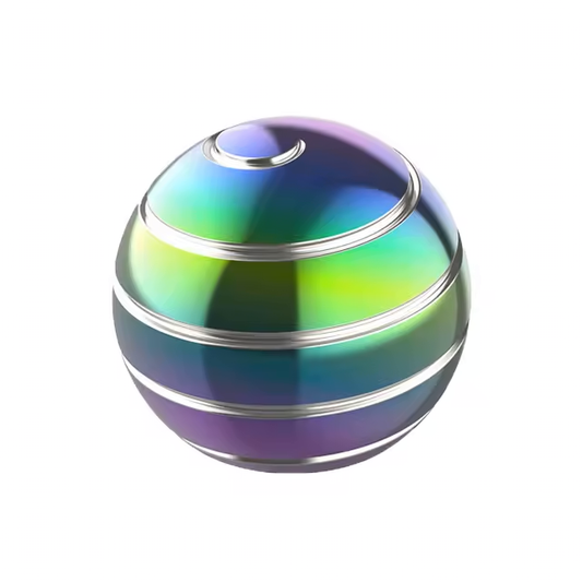 Spherical Kinetic Spinner, Colorful