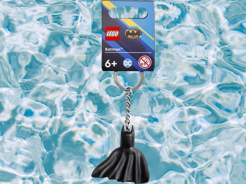 Lego Key Chain Batman Superhero Action Figure