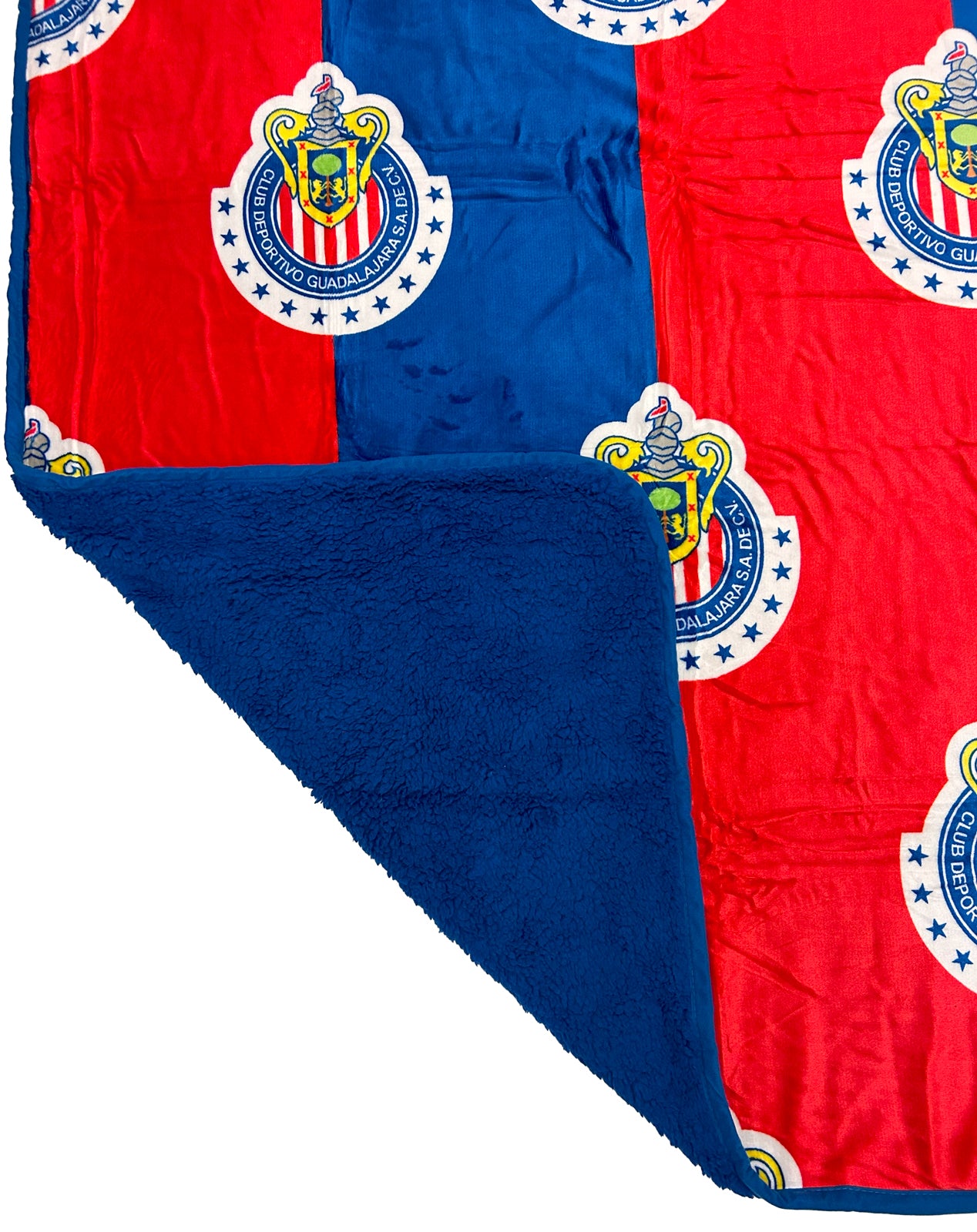 Chivas Soccer Luxury Plush Throw Blanket 50x60 inch and Lightweight 100% Cotton Towel 30x60 in